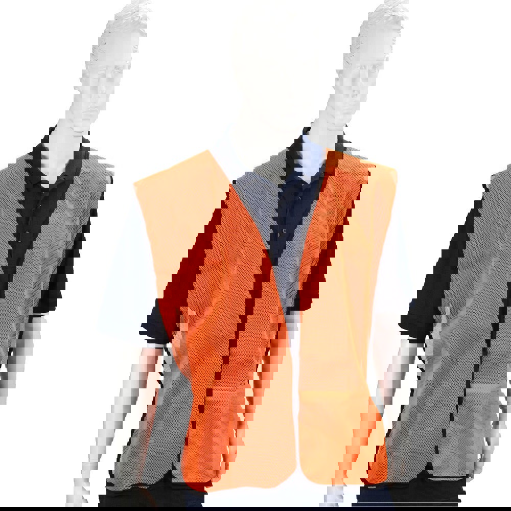 High Visibility Vest: 4X-Large, General Purpose Vest, ANSI Class 0