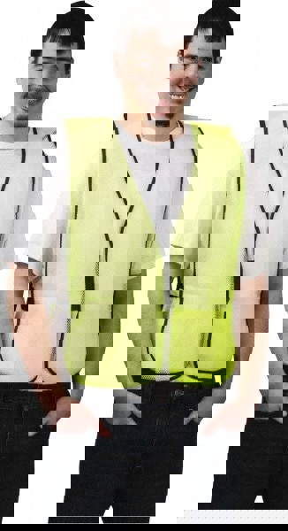High Visibility Vest: 4X-Large, General Purpose Vest, ANSI Class 0