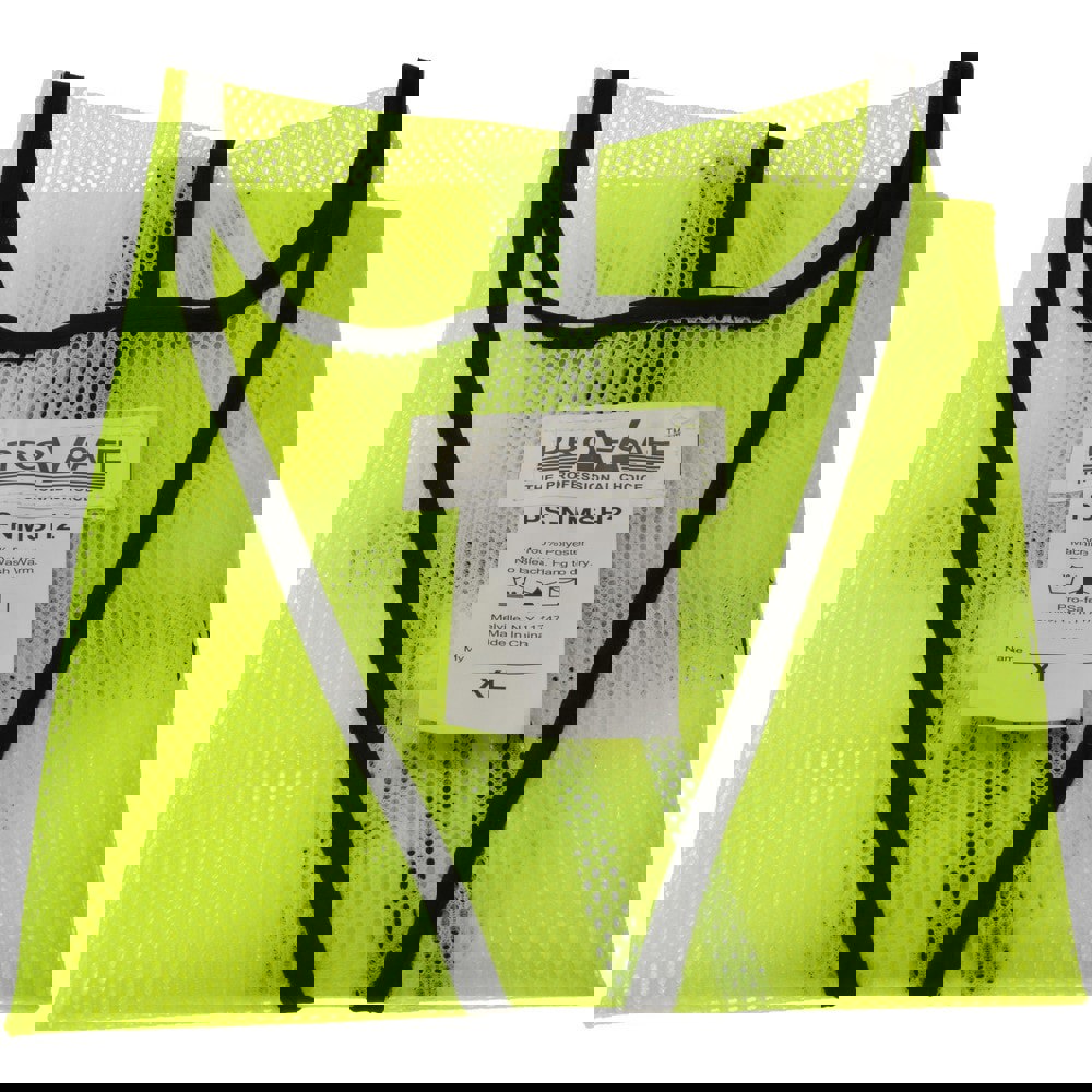 High Visibility Vest: X-Large, General Purpose Vest, ANSI Class 0