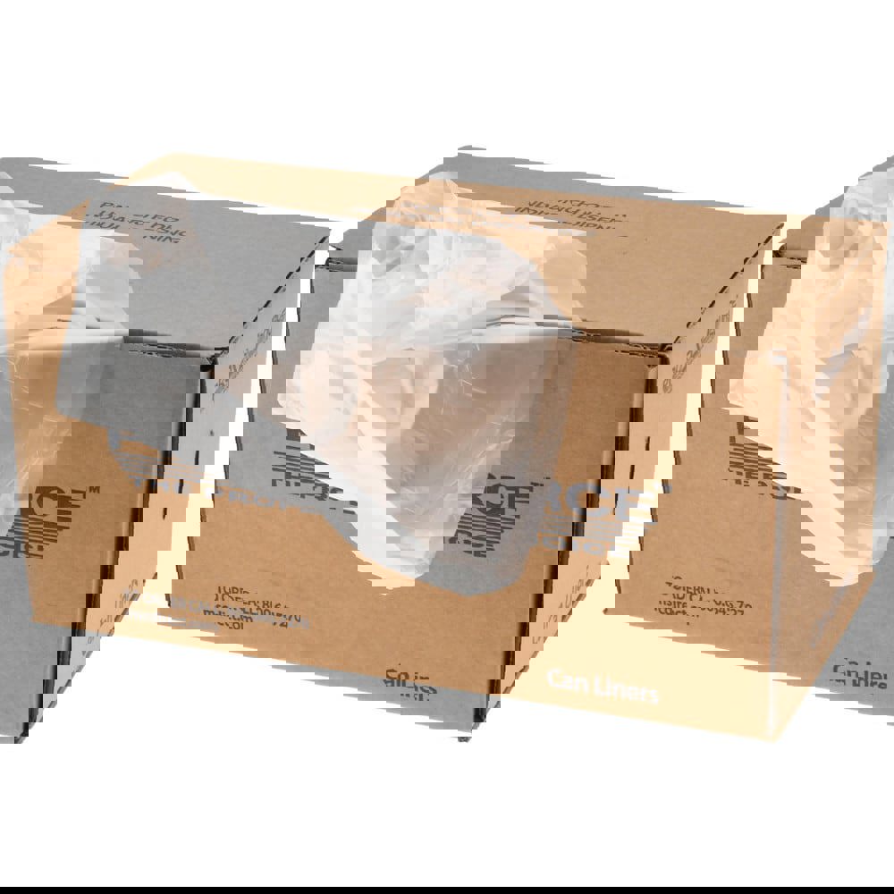 Household Trash Bags: 33 gal, 0.43 mil, 100 Pack