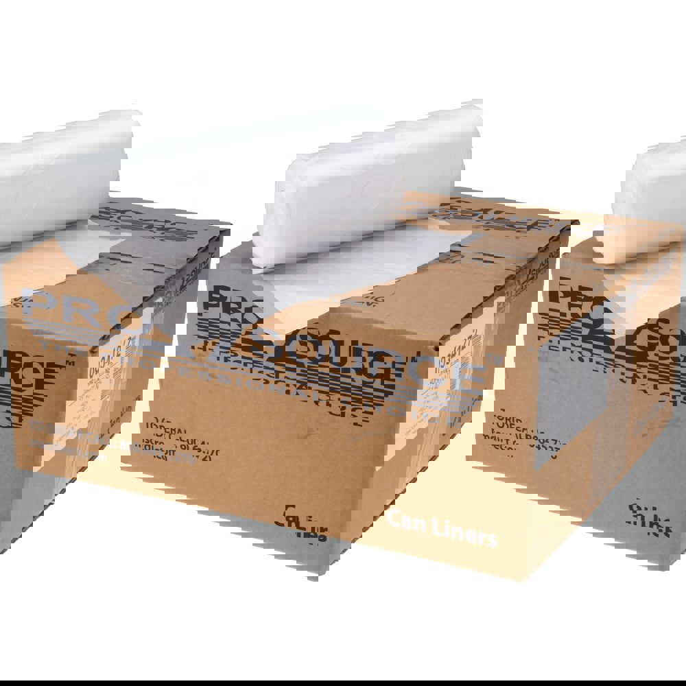 Household Trash Bags: 33 gal, 0.43 mil, 500 Pack