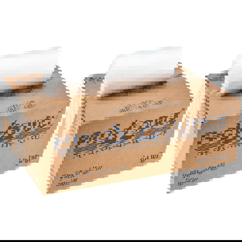 Household Trash Bags: 60 gal, 0.55 mil, 200 Pack