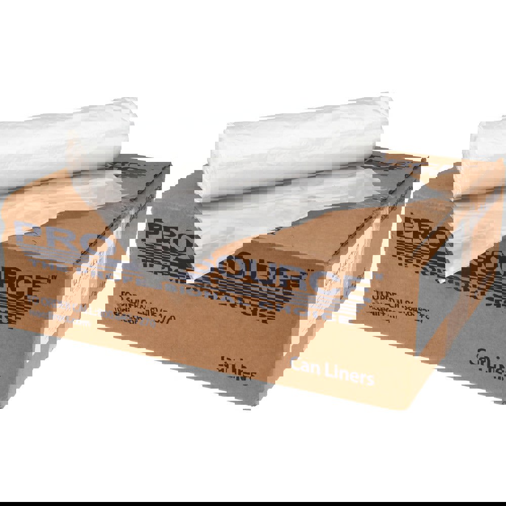 Household Trash Bags: 56 gal, 0.63 mil,