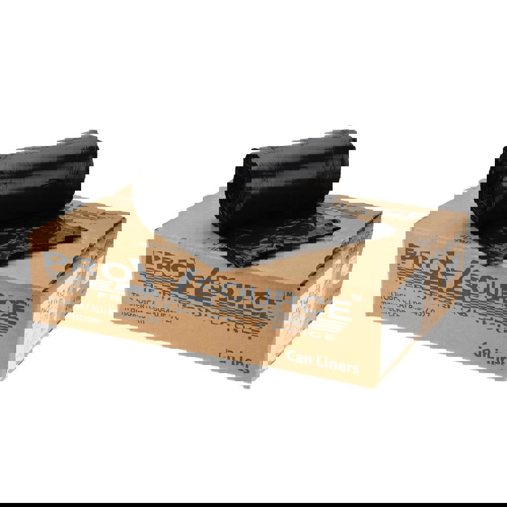 Household Trash Bags: 30 gal, 0.6 mil, 250 Pack