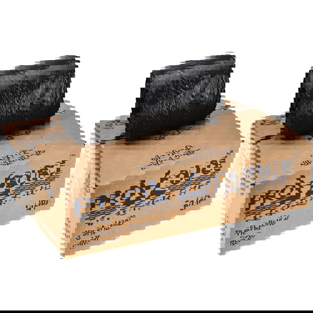 Household Trash Bags: 33 gal, 0.65 mil, 250 Pack