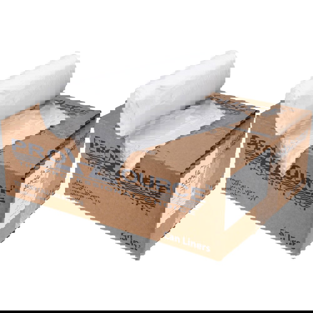 Household Trash Bags: 45 gal, 0.6 mil, 250 Pack