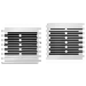 14 x 6 in. Residential 1-way Return Grille White Steel