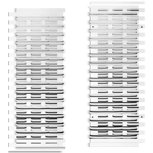 14 x 20 in. Residential Return Grille White Steel
