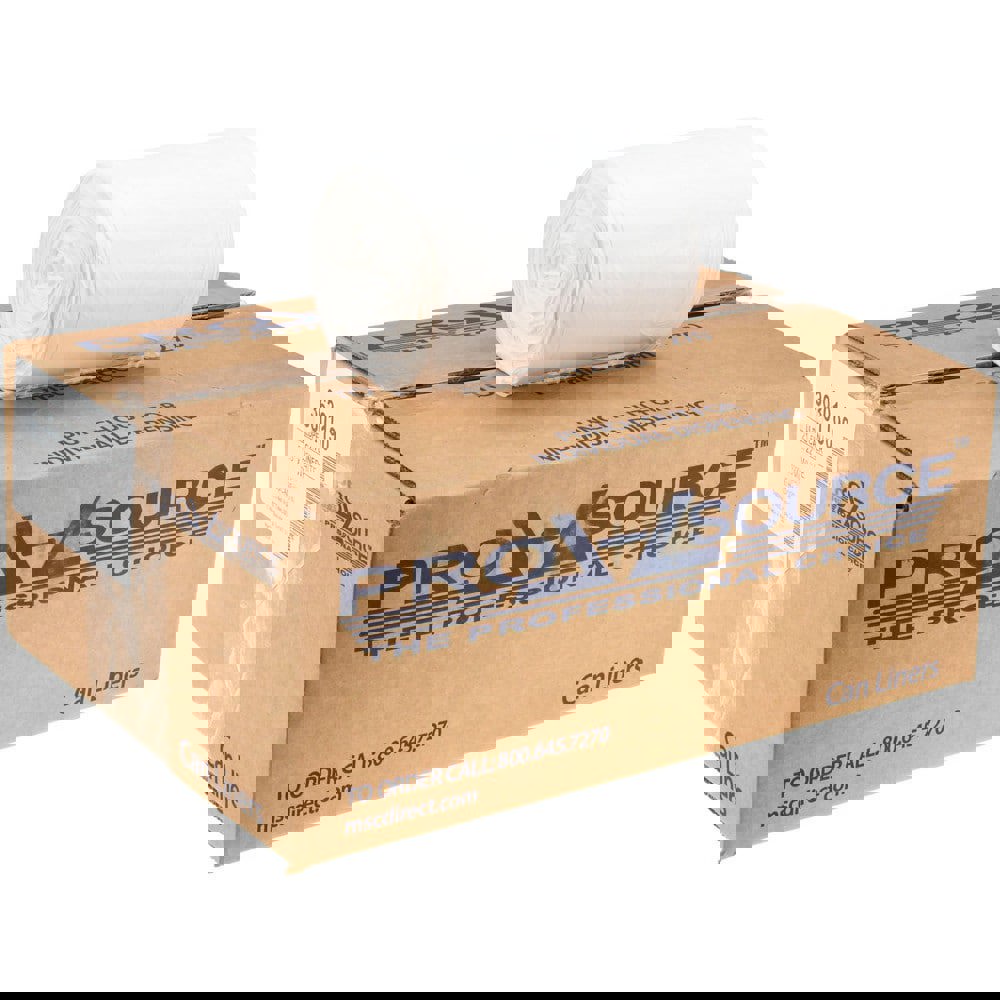 Trash Bags: 7 gal, 0.75 mil, 1,000 Pack