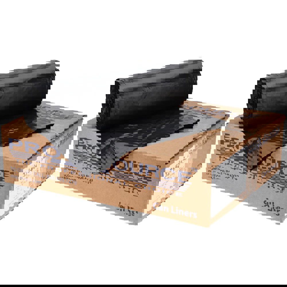 Trash Bags: 60 gal, 1.55 mil, 50 Pack