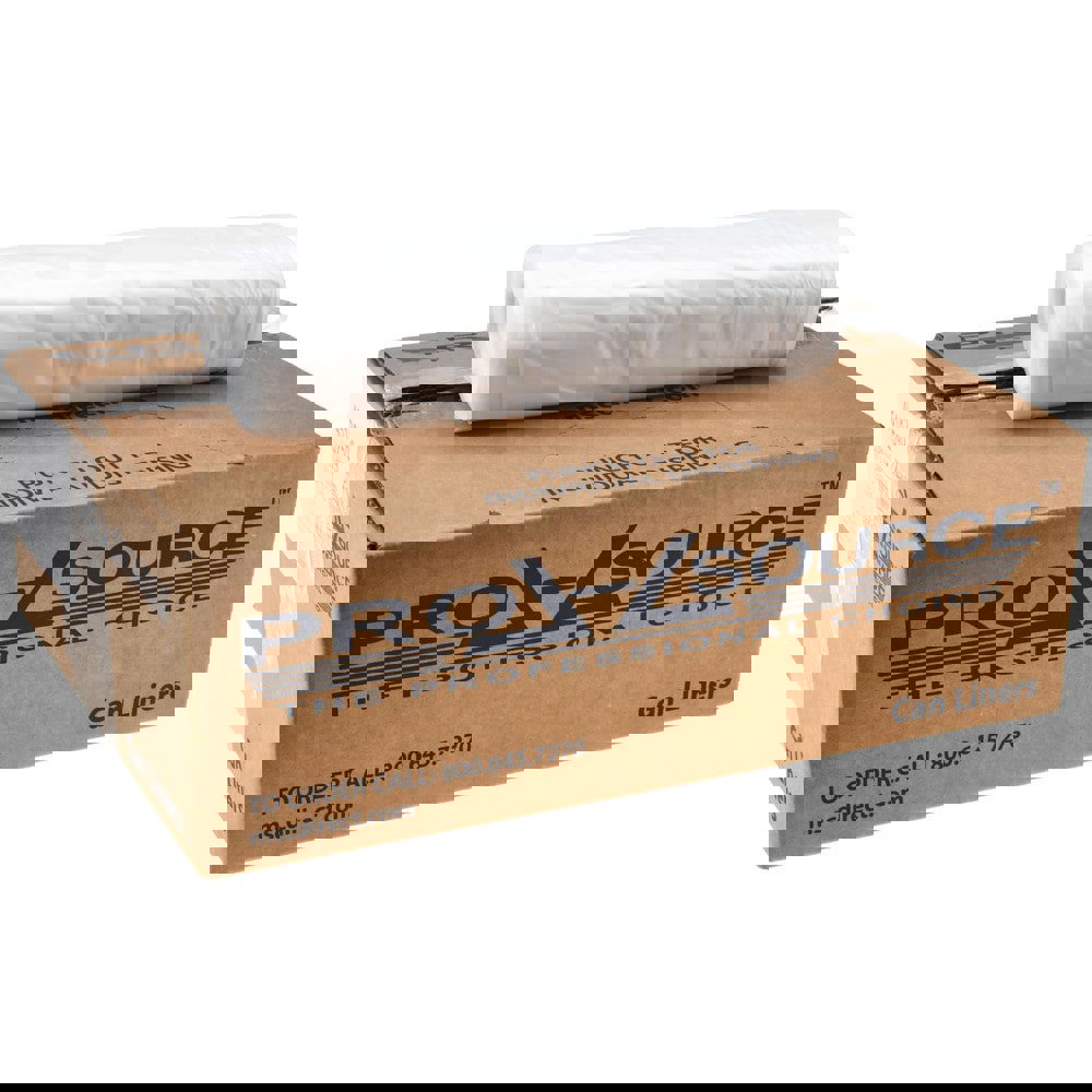 Trash Bags: 45 gal, 1.5 mil, 100 Pack