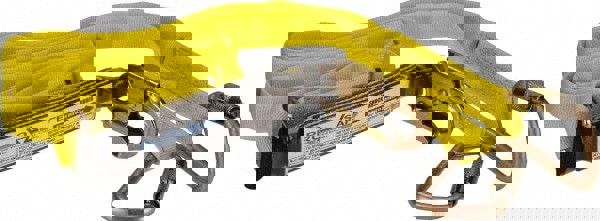 6' Long, 350 Lb Capacity, 2 Leg Locking Snap Hook Harness Shock Absorbing Lanyard