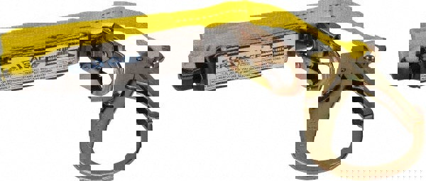 6' Long, 350 Lb Capacity, 1 Leg Locking Snap Hook Harness Shock Absorbing Lanyard