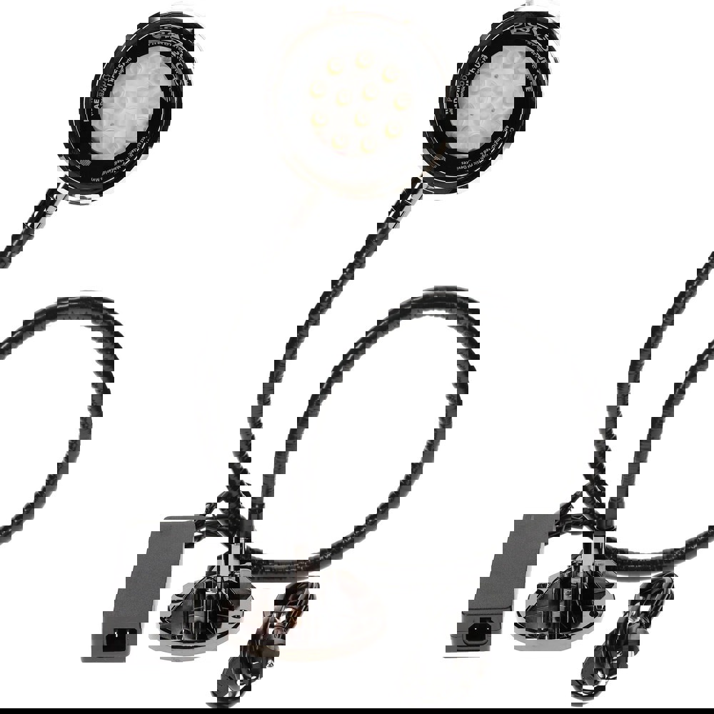 Machine Lights; Machine Light Style: Spot with Gooseneck ; Lamp Technology: LED ; Voltage: 100-240V ; Wattage: 20 ; Overall Length (Decimal Inch): 41.0000 ; Mount Type: Screw; Screw-Down Base; Screw-In