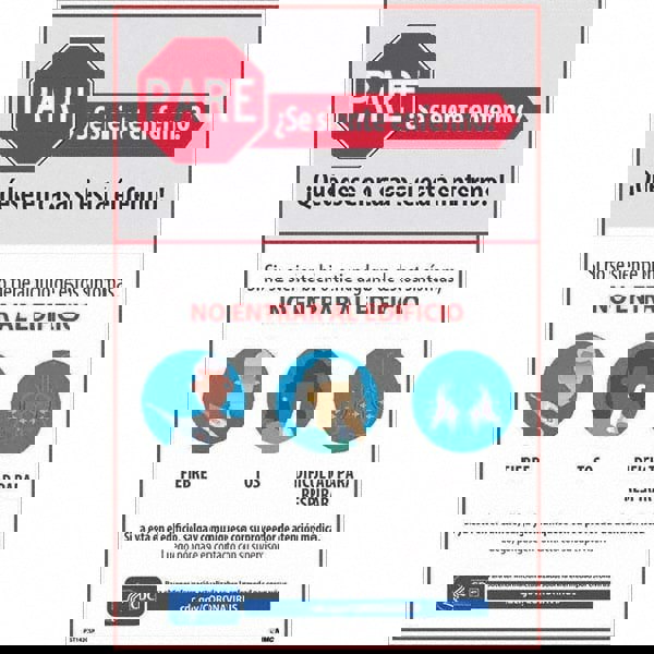 Warning & Safety Reminder Sign: Rectangl