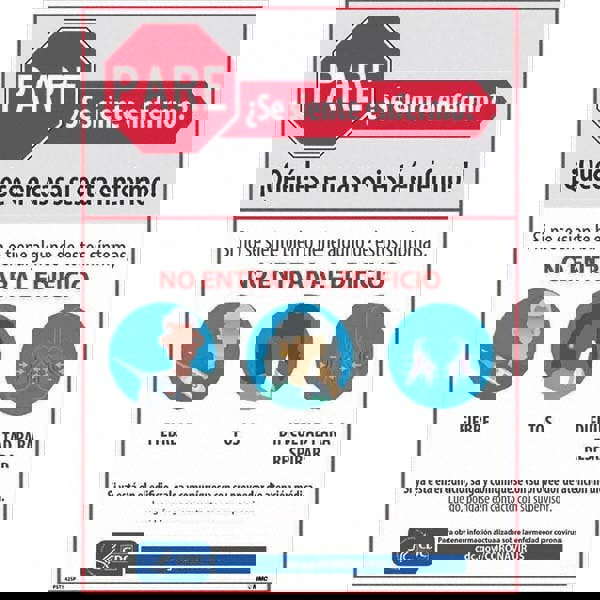 Warning & Safety Reminder Sign: Rectangl