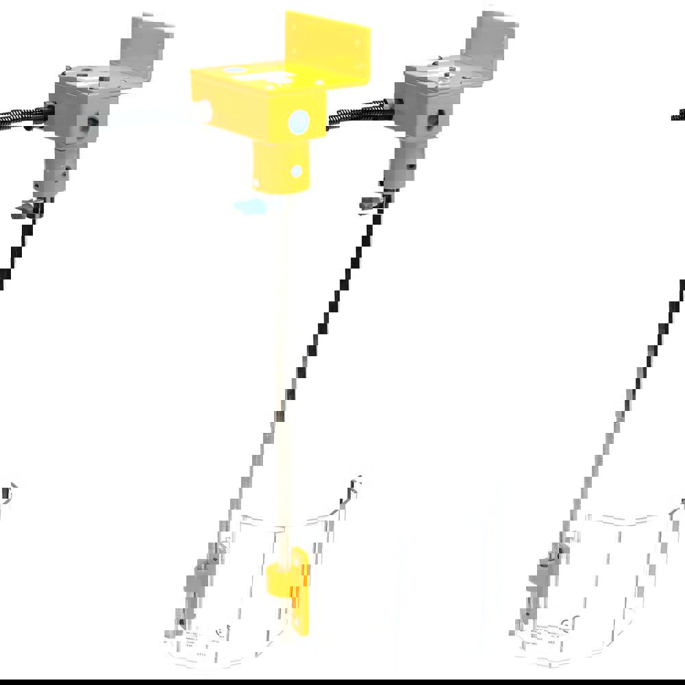 Universal Drill Press Safety Guard, Electrically Interlocked Switch, Adjustable 8 x 5 Shield, With Standard Mounting Bracket