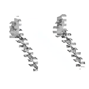 8X2 ZIP SCRW WHT 250 FINISH HEAD