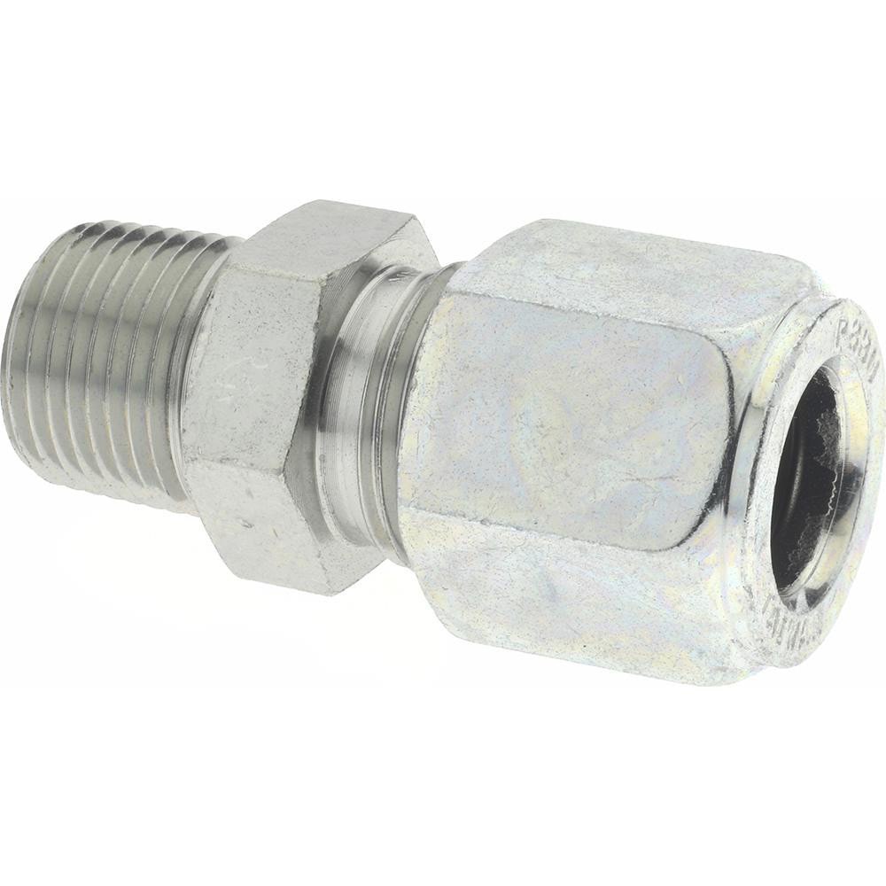 Flareless Bite-Type Tube Male Connector: 1/2