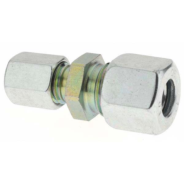 Flareless Bite-Type Tube Male Connector: 10 x 6 mm Tube OD