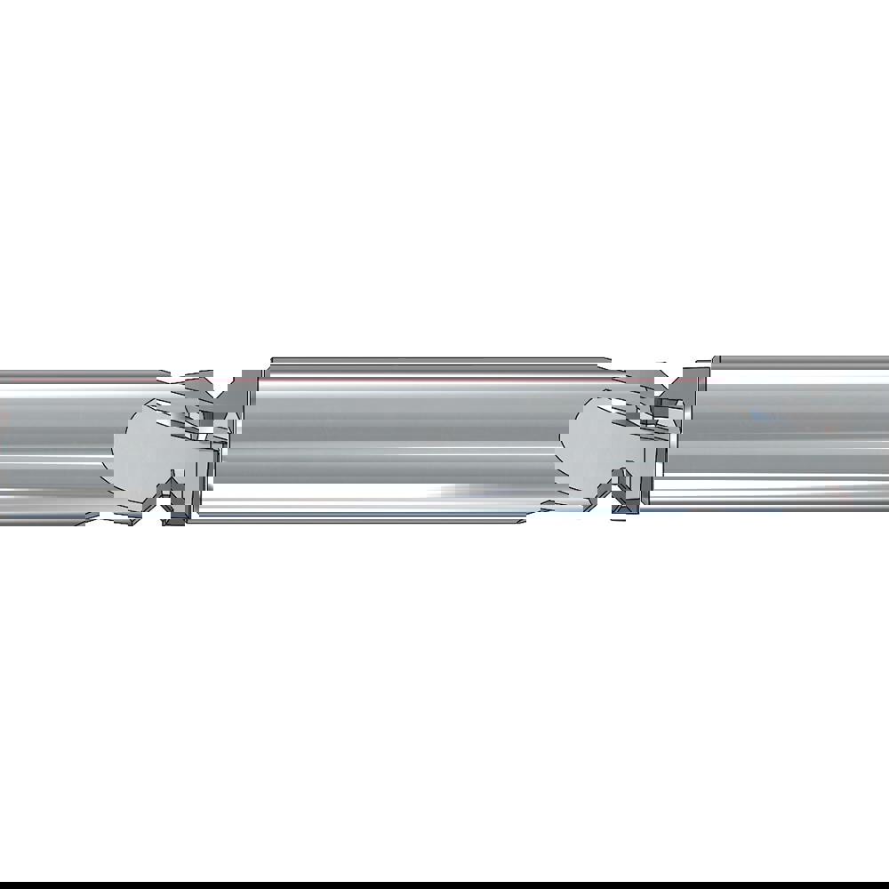 Picatinny Rail Form Cutters; Cutter Diameter (Decimal Inch): 0.6050 ; Included Angle: 90.00 ; Cutting Diameter (mm): 15.37 ; Minimum Width: 0.01 (Inch); Finish/Coating: Bright/Uncoated ; Overall Length (Inch): 3-1/2