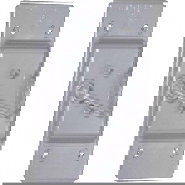 Weatherproof Box Covers; Electrical Box Shape: Rectangle; Number Of Outlets: 1; Resistance Features: Non-Corrosive; Housing Material: Polycarbonate; Finish: Powder Coat Finish; Overall Length: 1.8800 in; Recommended Environment: Wet Location; Overall Widt