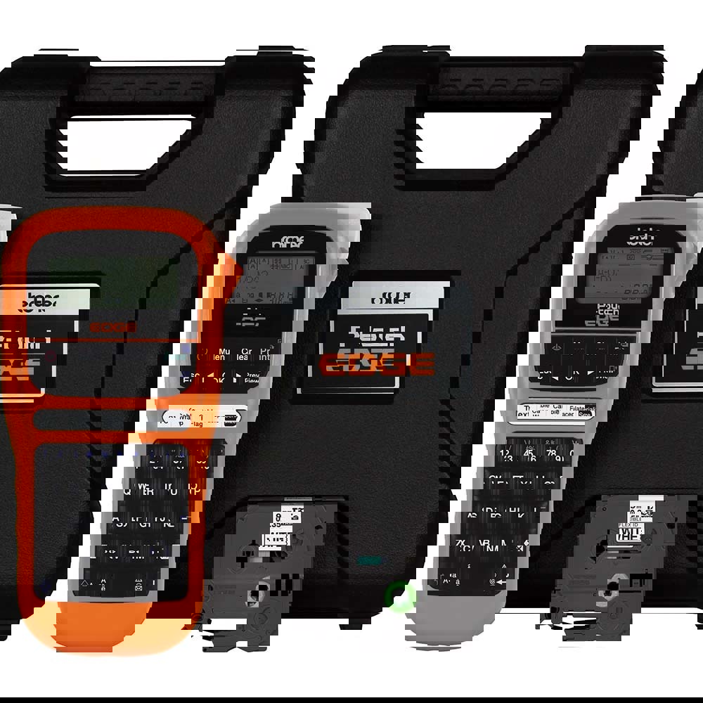 Electronic Label Makers; Power Source: (6) AAA Batteries; 9V DC 1.6A AC Adapter Auto Ranging Power Supply ; Resolution: 180 dpi ; Battery Type: (6) AAA Alkaline ; Length (Decimal Inch - 4 Decimals): 8.0000 ; Number Of Batteries: 6