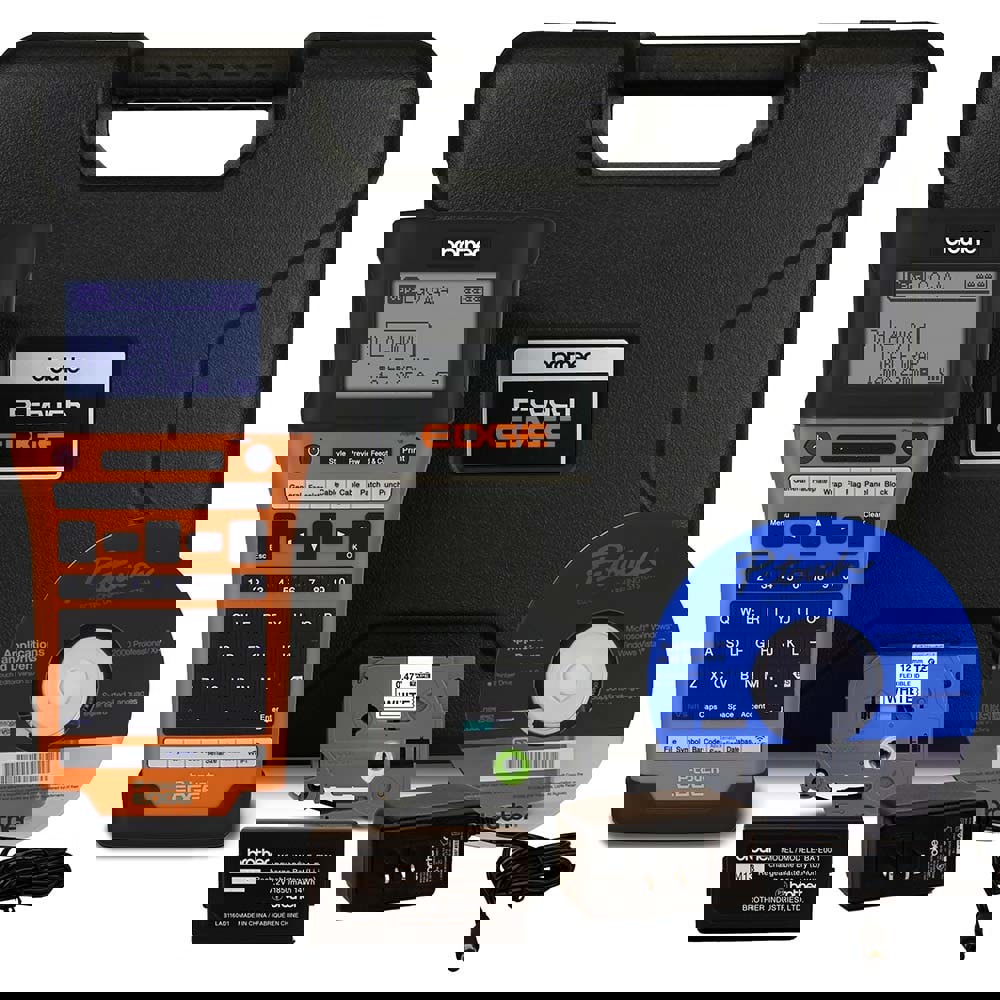 Electronic Label Makers; Type: Handheld Electronic Labeling Tool ; Label Maker Type: Thermal Transfer ; Print Color Capability: Single Color ; Power Source: Battery ; Connectivity: Bluetooth ; Resolution: 180 dpi