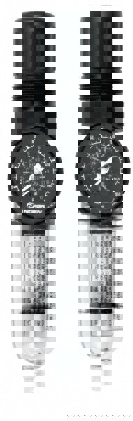 FRL Combination Unit: 1/4 NPT, Miniature, 2 Pc Filter/Regulator-Lubricator with Pressure Gauge