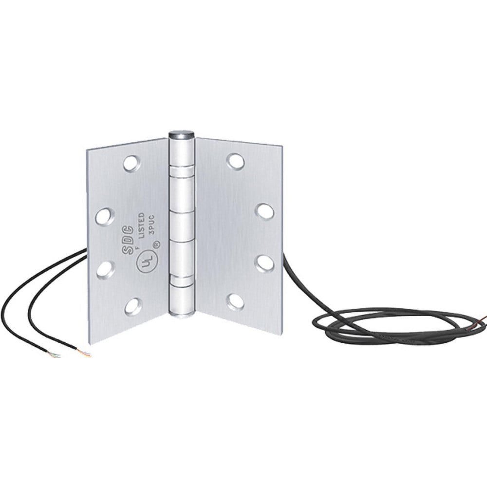 Commercial Hinges; Mount Type: Full-Mortise ; Hinge Material: Steel ; Length (Inch): 4-1/2 ; Finish: Satin Stainless Steel ; Door Leaf Height (Decimal Inch): 4.5000 ; Door Leaf Width (Decimal Inch): 2.2500