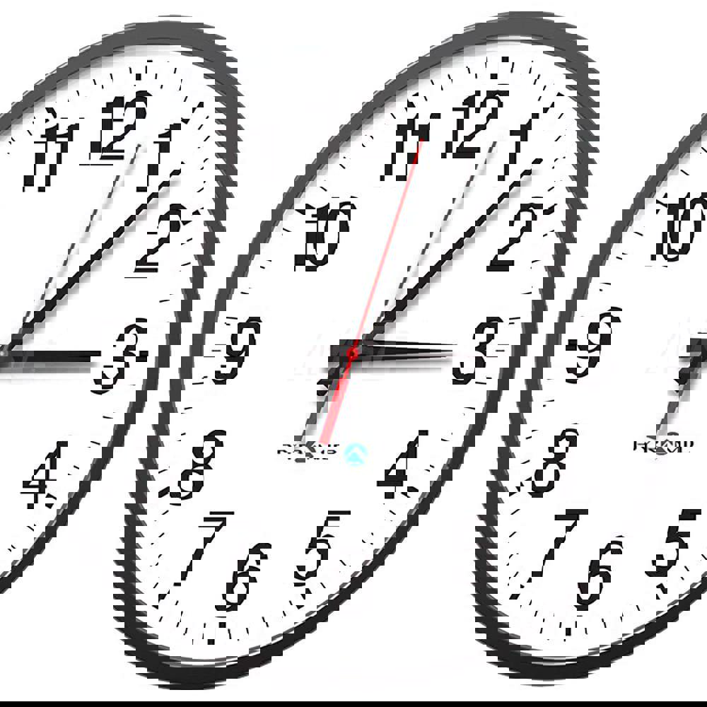 Clocks & Multi-Function Clocks; Type: Analog ; Color: White; Black