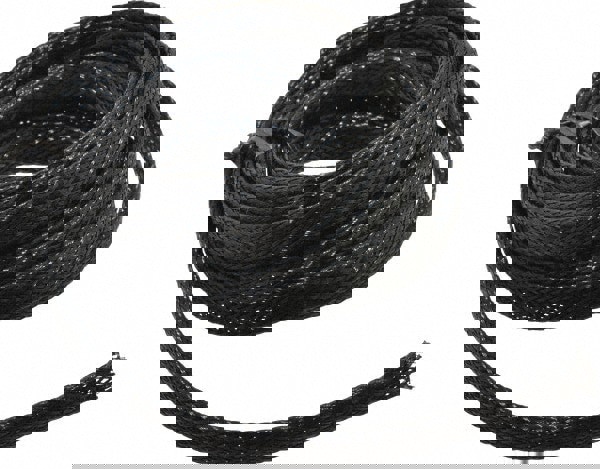 Black Braided Expandable Cable Sleeve