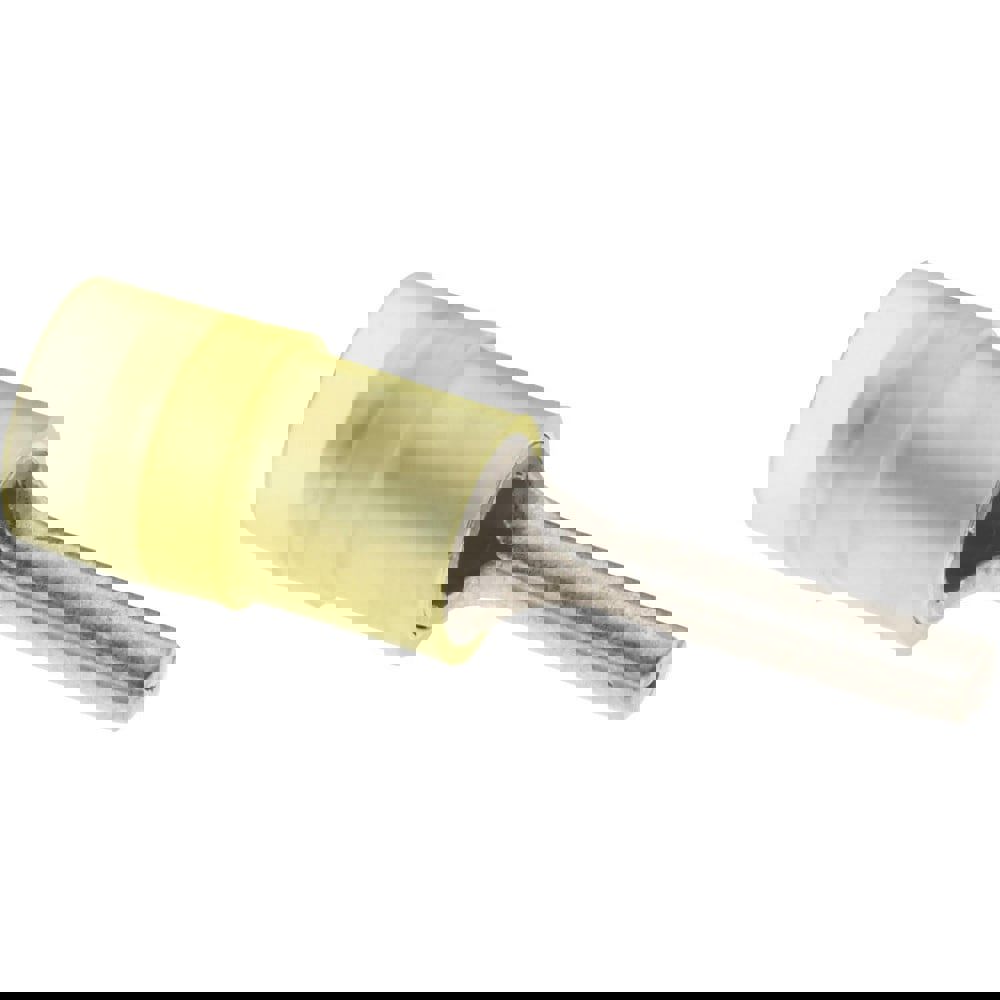 Wire Disconnect: Male, Yellow, Nylon, 12-10 AWG, 0.11