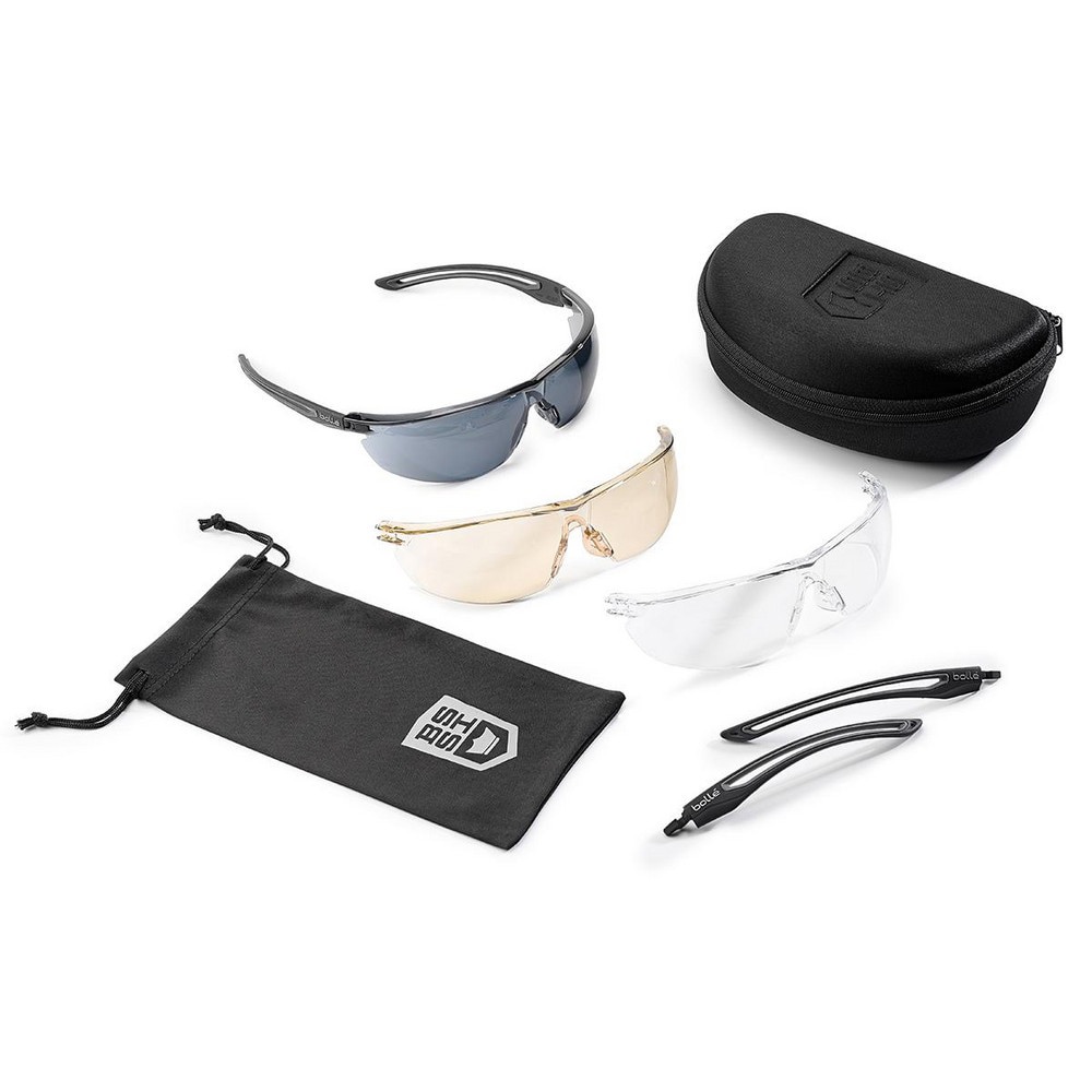 Safety Glasses; Glasses Style: Traditional ; Lens Coating: Anti-Fog & Anti-Scratch ; Frame Style: Straight ; Lens Color: Yellow; Smoke; Clear ; Frame Color: Blue ; Lens Material: Polycarbonate