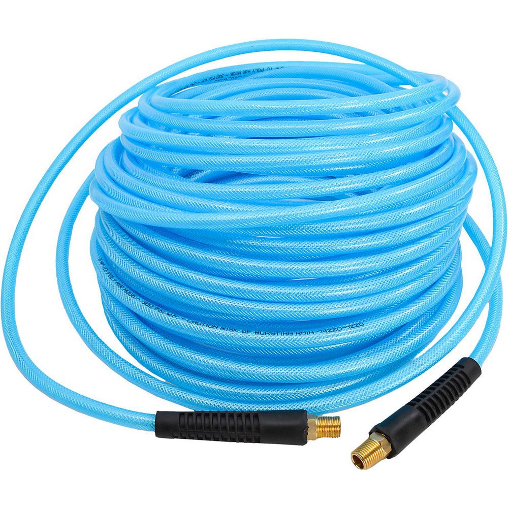 Air & Multi-Purpose Hose; Hose Type: Multipurpose Air Hose ; Length Ft. (Feet): 100 ; Type: Air Hose ; Color: Blue ; Material: Polyurethane ; Inside Diameter (Inch): 1/4