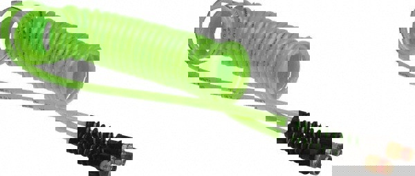 Coiled & Self Storing Hose: 1/4