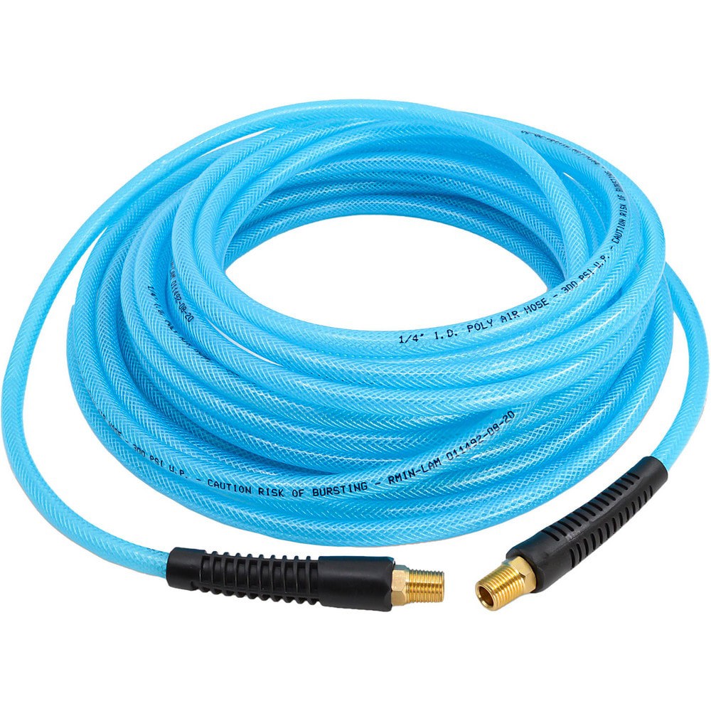 Air & Multi-Purpose Hose; Hose Type: Multipurpose Air Hose ; Length Ft. (Feet): 50 ; Type: Air Hose ; Color: Blue ; Material: Polyurethane ; Inside Diameter (Inch): 1/4