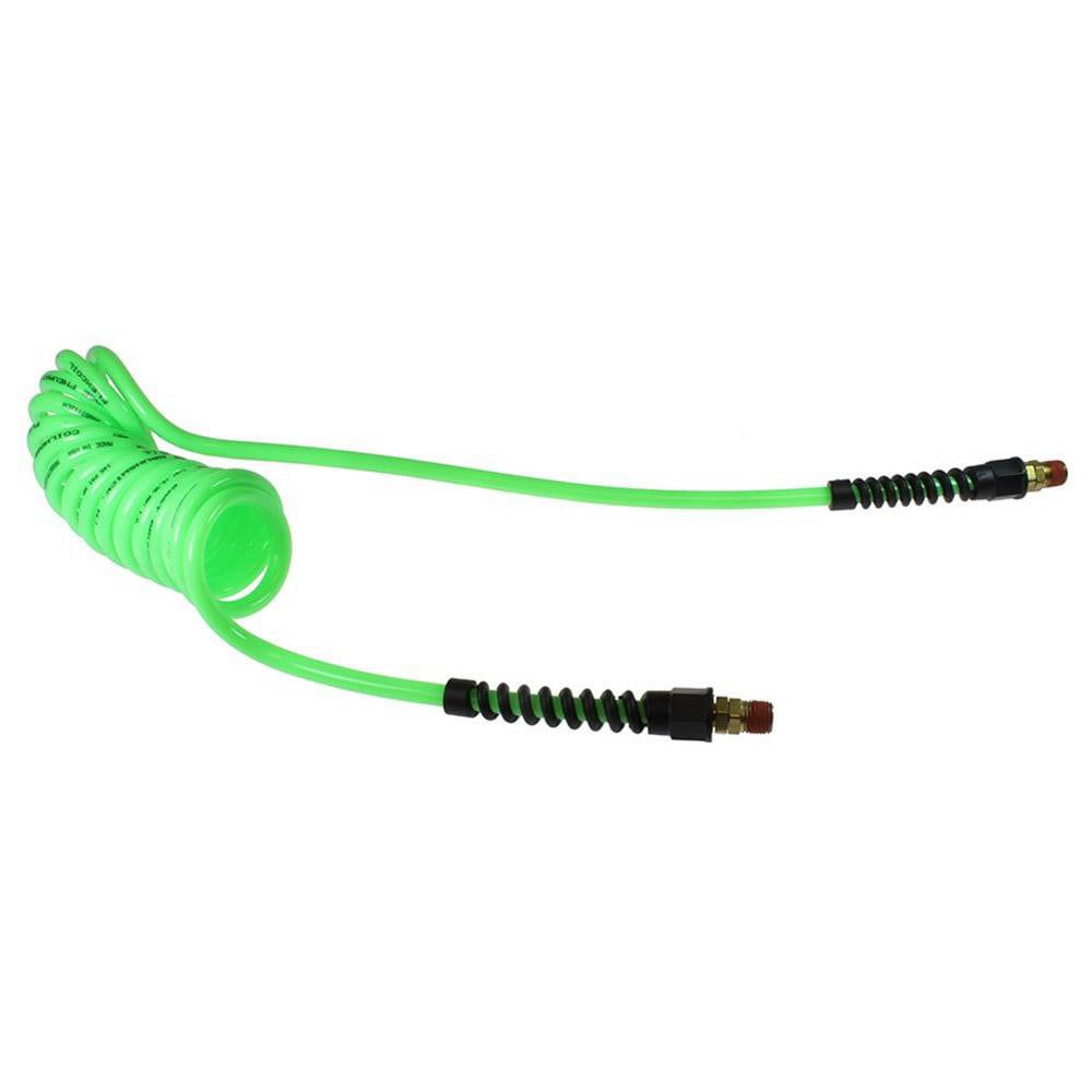 Coiled & Self Storing Hose: 3/8
