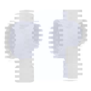 3 PVC DWV SAN TEE W/ 2 RHI