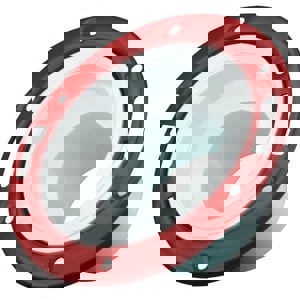 4X3 PVC DWV ADJ SPGT CLST FLG W/MTL