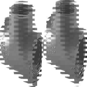 1-1/4 PVC S80 THRD TEE