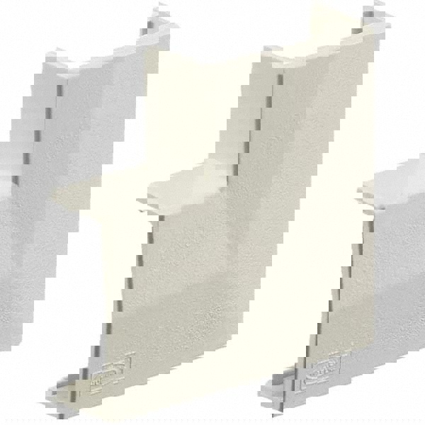 Raceway Fittings & Accessories; Overall Length: 0.6in ; Overall Width: 2.1800in ; Overall Height: 2.1800in ; Elbow Angle: 90 ; For Use With: Hubbell PW1 Series Raceways