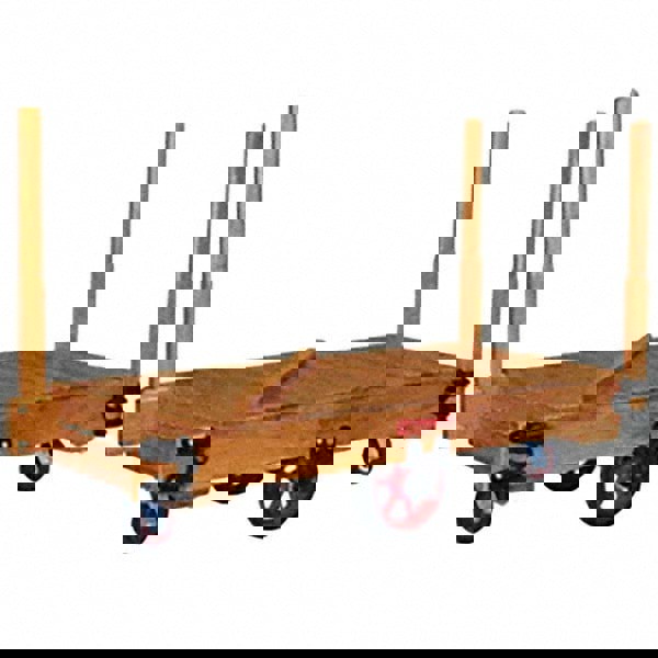 2,200 Lb Capacity Hardwood Platform Truck