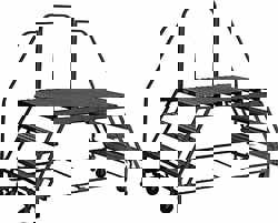Steel Rolling Ladder: 7 Step
