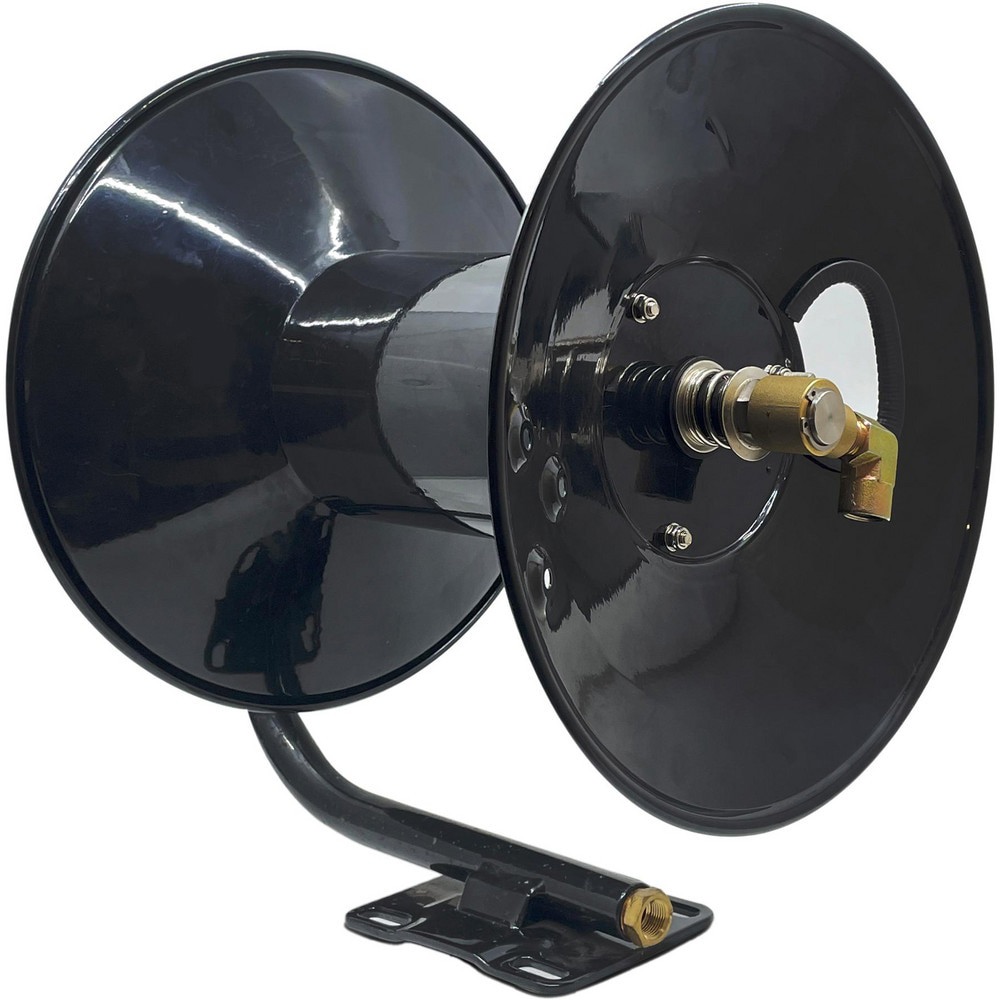 Hose Reels; Style: Heavy Duty ; Drive Type: Hand Crank ; Reel Type: Open ; Hose Included: No ; Hose Length (Feet): 50.00 ; Hose Inside Diameter: 0.375