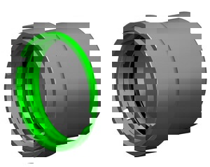 1-1/2 PRESS CAP EPDM CS PWRP