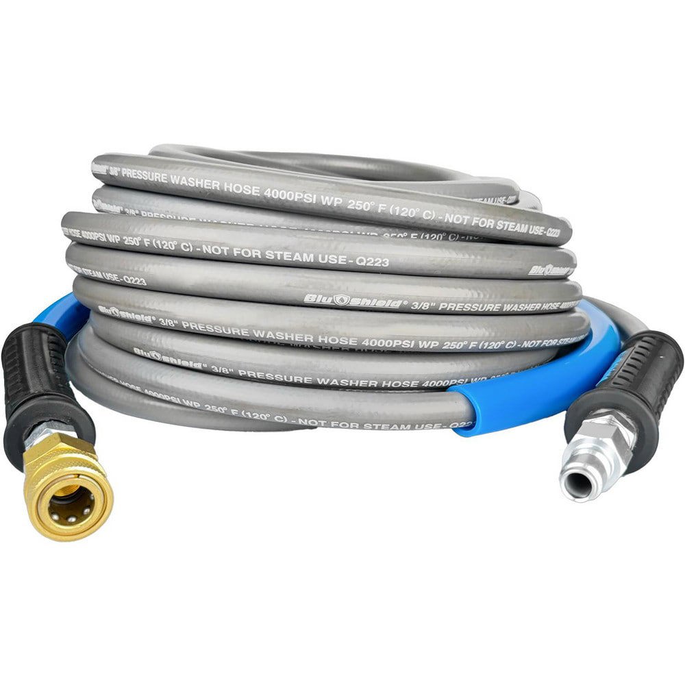 High Temperature & High Pressure Hose; Hose Length: 500ft ; Hose Inside Diameter: 0.375in ; Hose Outside Diameter: 16.3mm; 17mm ; Hose Material: Rubber ; Minimum Working Temperature: -20F ; Maximum Working Temperature: 250F