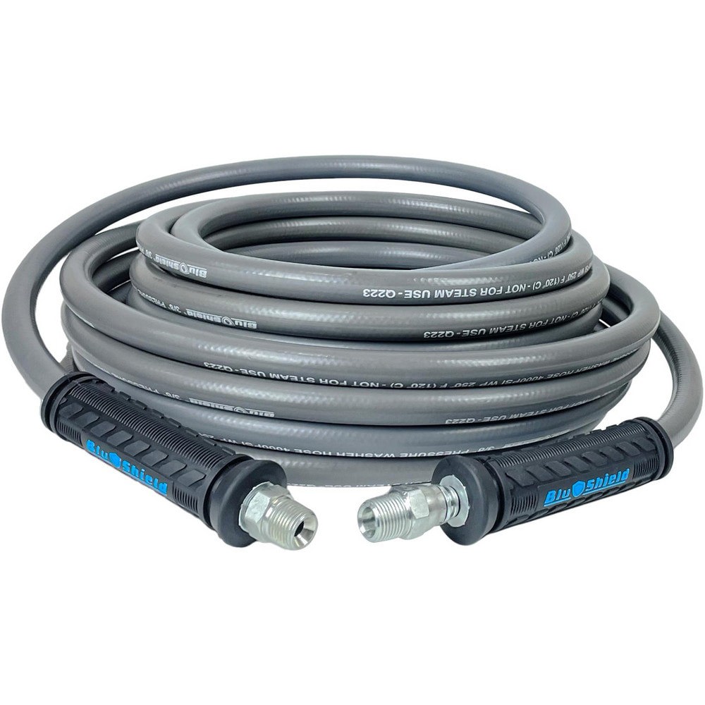 High Temperature & High Pressure Hose; Hose Length: 50ft ; Hose Inside Diameter: 0.375in ; Hose Outside Diameter: 17mm ; Hose Material: Rubber ; Minimum Working Temperature: -20F ; Maximum Working Temperature: 250F