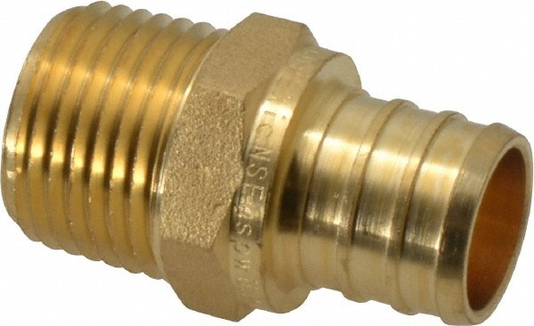 Barbed Tube MIP to MPT Adapter: 1/2