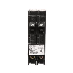 20A 2 POLE QUAD BRKR